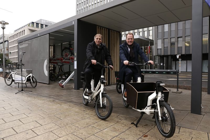 Dritte Mobilitätsstation am Düsseldorfer Kirchplatz eröffnet