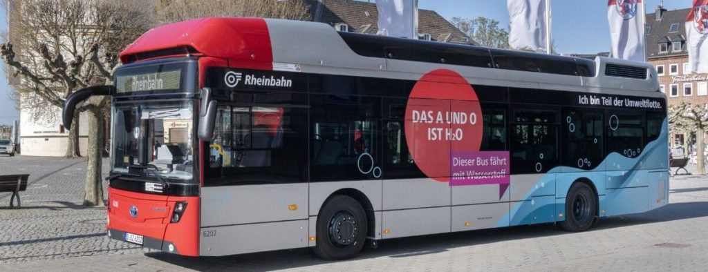 Für ein besseres Stadtklima: Zehn emissionsfreie Wasserstoffbusse